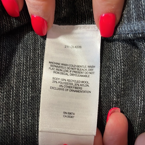 Mountain Hardware Wool Cardigan with wrap tie - Picture 5 of 6